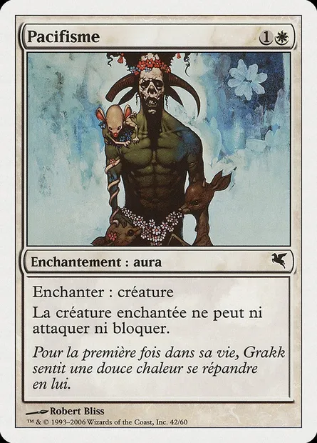 Pacifism, Magic card PSAL G42 — Salvat 2005 set
