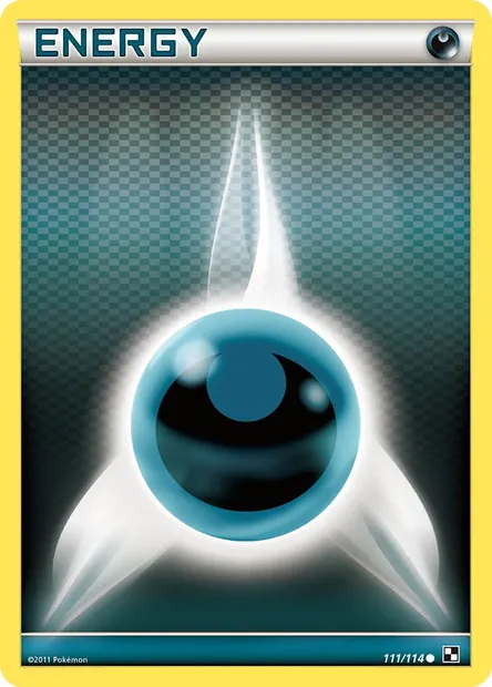 Darkness Energy, Pokémon card BLW 111 — Black & White set