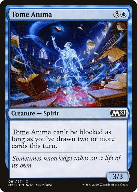 Tome Anima, Magic card M21 81 — Core Set 2021 set