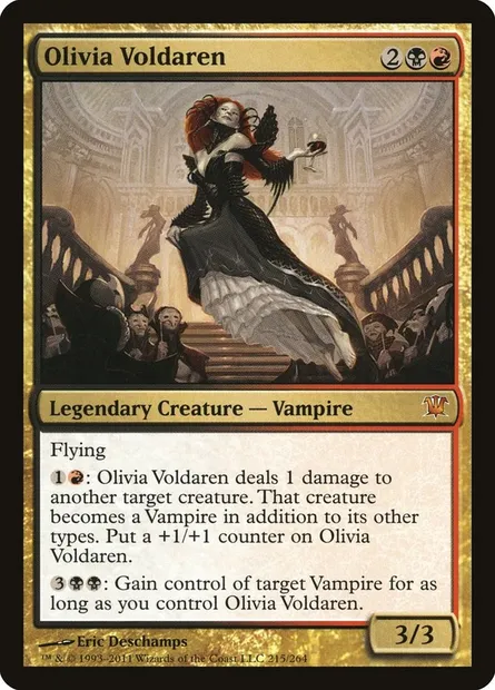 Olivia Voldaren, Magic card ISD 215 — Innistrad set