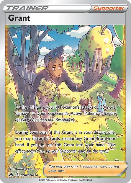 Grant, Pokémon card CRZ GG62 — Crown Zenith set