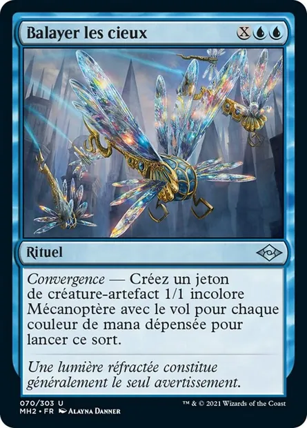 Balayer les cieux, carte Magic MH2 70 — extension Horizons du Modern 2