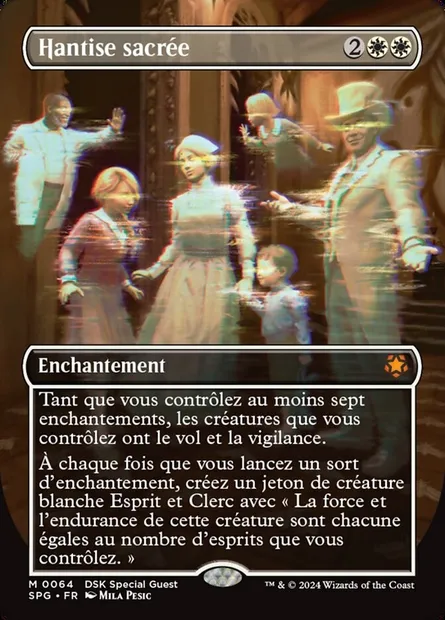Hantise sacrée, carte Magic SPG 64 — extension Special Guests