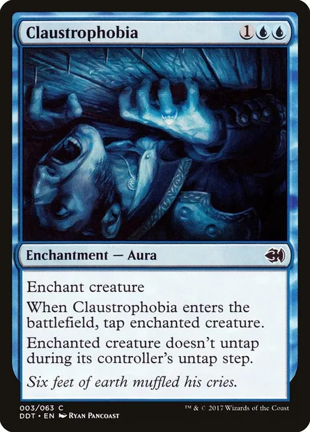 Claustrophobia, Magic card DDT 3 — Duel Decks: Merfolk vs. Goblins set