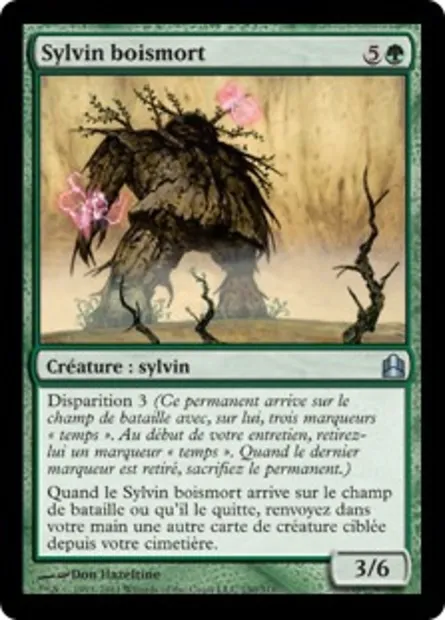 Sylvin boismort, carte Magic CMD 150 — extension Commander 2011