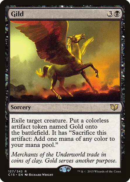 Gild, Magic card C15 127 — Commander 2015 set