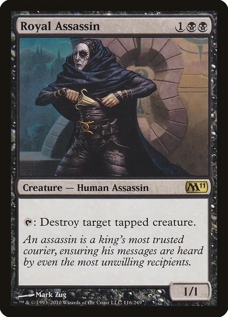 Royal Assassin, Magic card M11 116 — Magic 2011 set