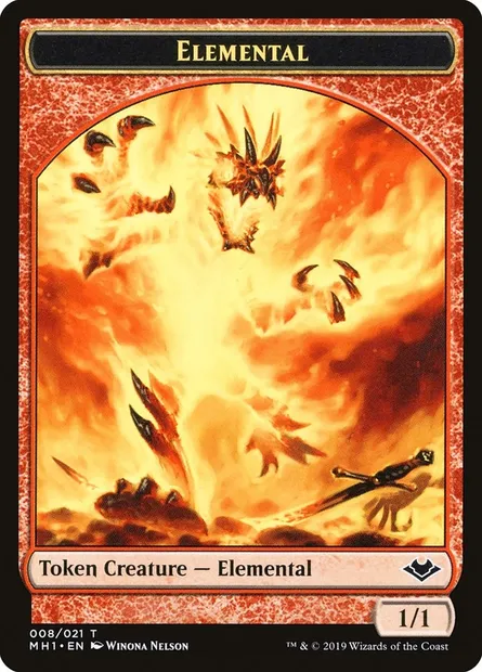 Elemental, Magic card TMH1 8 — Modern Horizons Tokens set