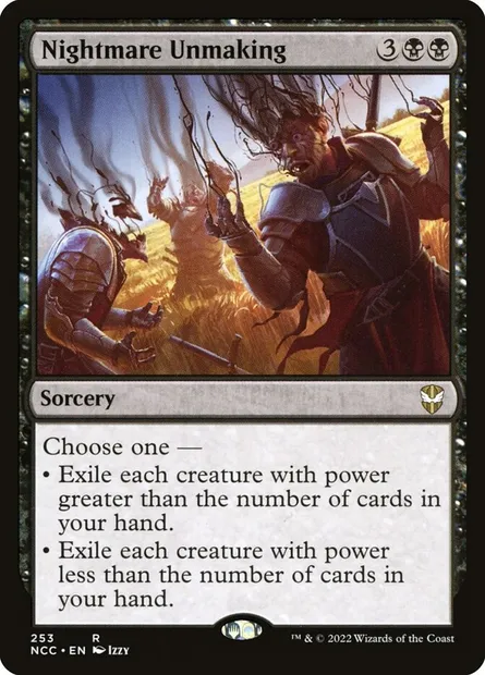 Nightmare Unmaking, Magic card NCC 253 — New Capenna Commander set
