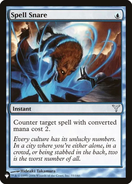 Spell Snare, Magic card PLST DIS-33 — The List set