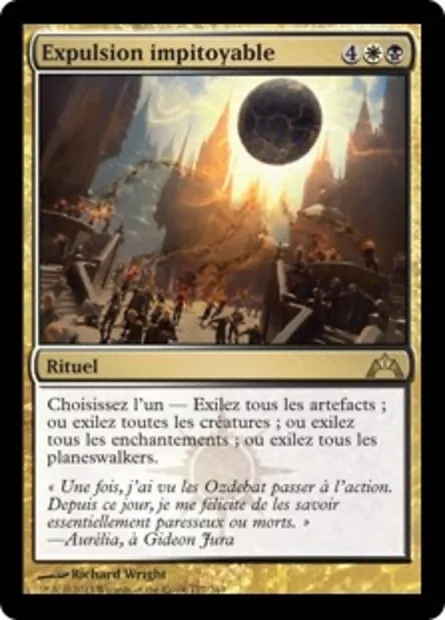 Expulsion impitoyable, carte Magic GTC 177 — extension Insurrection