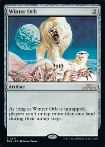 Winter Orb, Magic card 30A 271 — 30th Anniversary Edition set