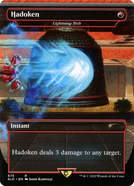 Lightning Bolt, Magic card SLD 675 — Secret Lair Drop set