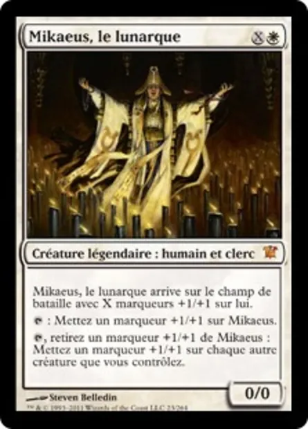 Mikaeus, le lunarque, carte Magic ISD 23 — extension Innistrad