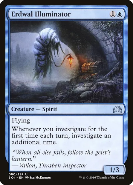 Erdwal Illuminator, Magic card SOI 60 — Shadows over Innistrad set
