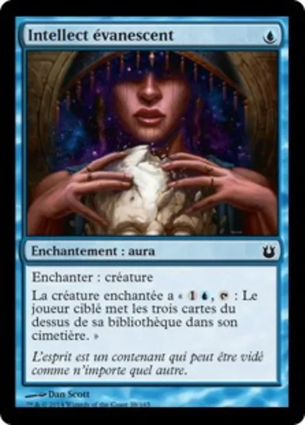 Intellect évanescent, carte Magic BNG 38 — extension Créations divines