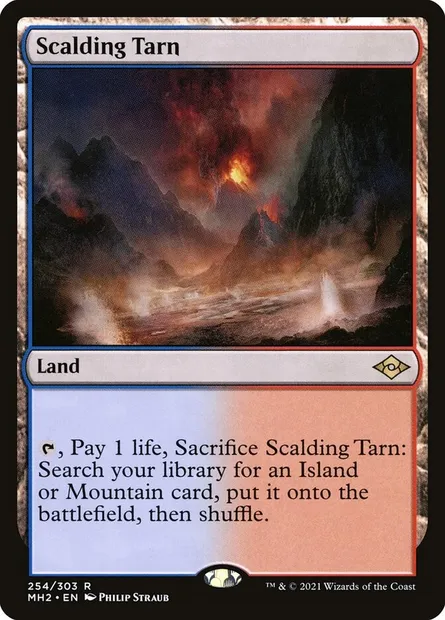 Scalding Tarn, Magic card MH2 254 — Modern Horizons 2 set