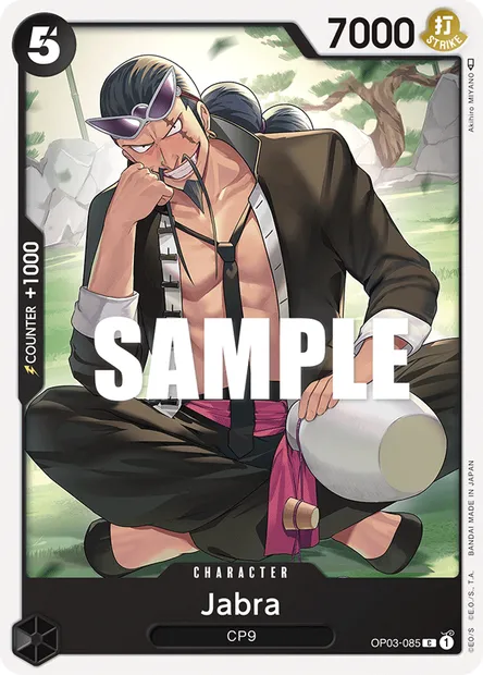 Jabra, carte One Piece OP03-085 — extension PILLARS OF STRENGTH