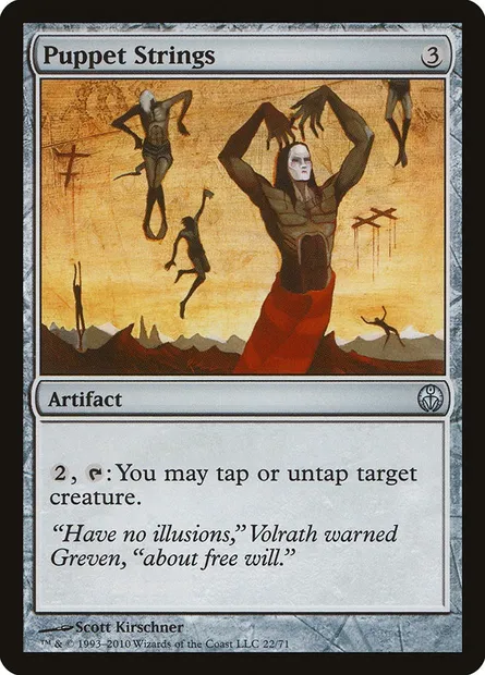 Fils de marionnettes, carte Magic DDE 22 — extension Duel Decks: Phyrexia vs. the Coalition
