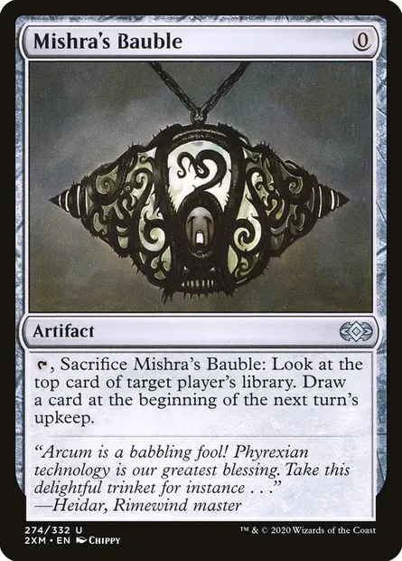 Mishra's Bauble, Magic card 2XM 274 — Double Masters set