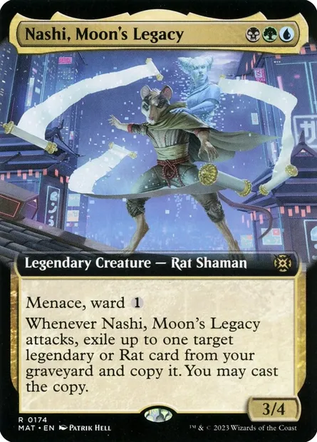 Nashi, Moon's Legacy, Magic card MAT 174 — March of the Machine: The Aftermath set