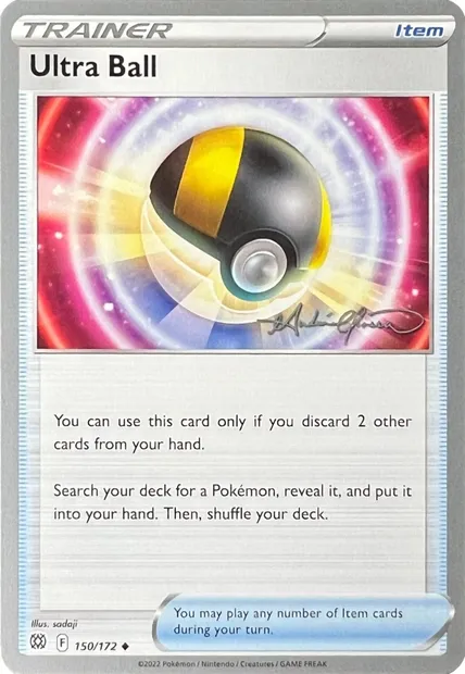 Hyper Ball, carte Pokémon WCD22 150-4 — extension World Championship Decks 2022