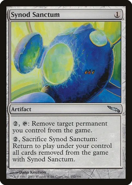 Synod Sanctum, Magic card MRD 252 — Mirrodin set