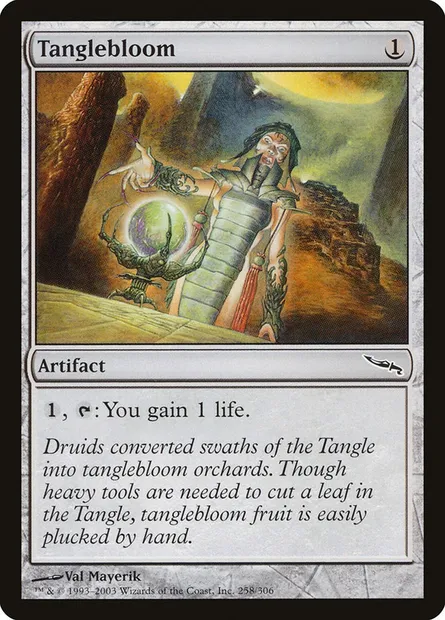 Tanglebloom, Magic card MRD 258 — Mirrodin set
