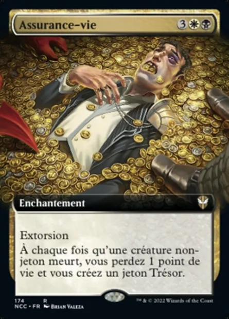 Assurance-vie, carte Magic NCC 174 — extension New Capenna Commander