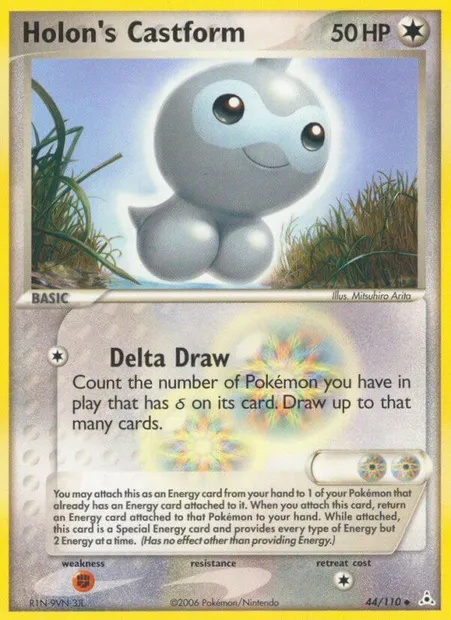 Holon's Castform, Pokémon card HP 44 — Holon Phantoms set