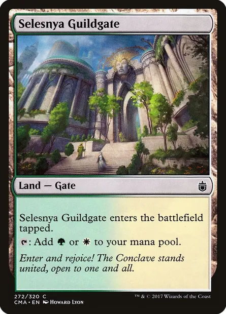 Selesnya Guildgate, Magic card CMA 272 — Commander Anthology set