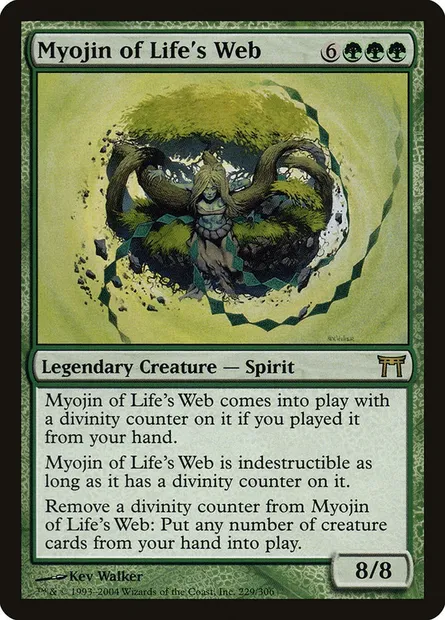 Myojin of Life's Web, Magic card CHK 229 — Champions of Kamigawa set