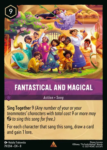 Fantastical and Magical, Disney Lorcana card CH8-079 — The Reign of Jafar set