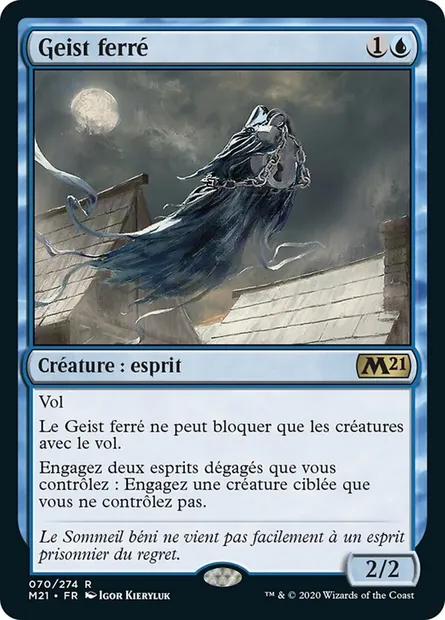 Geist ferré, carte Magic M21 70 — extension Core Set 2021