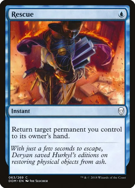 Rescue, Magic card DOM 63 — Dominaria set