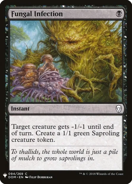 Infection fongoïde, carte Magic PLST DOM-94 — extension The List