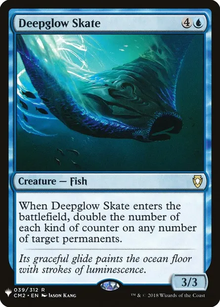 Deepglow Skate, Magic card PLST CM2-39 — The List set