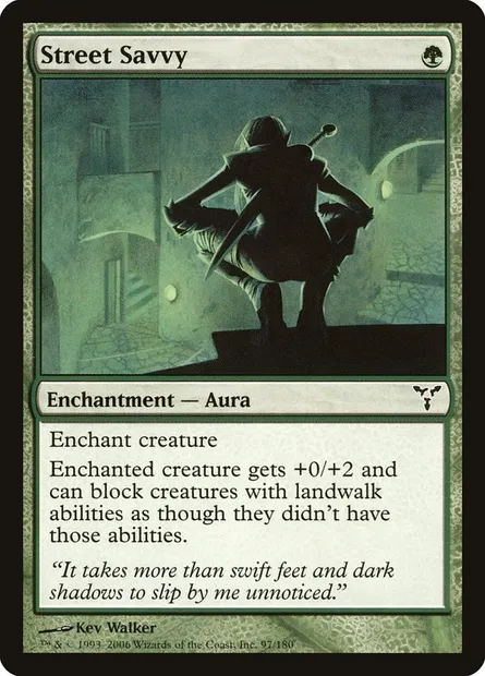 Street Savvy, Magic card DIS 97 — Dissension set