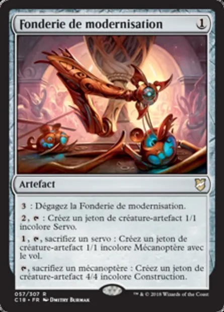 Fonderie de modernisation, carte Magic C18 57 — extension Commander 2018