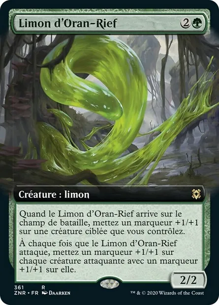 Limon d'Oran-Rief, carte Magic ZNR 361 — extension Renaissance de Zendikar