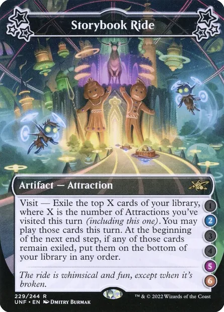 Storybook Ride, carte Magic UNF 229a — extension Unfinity