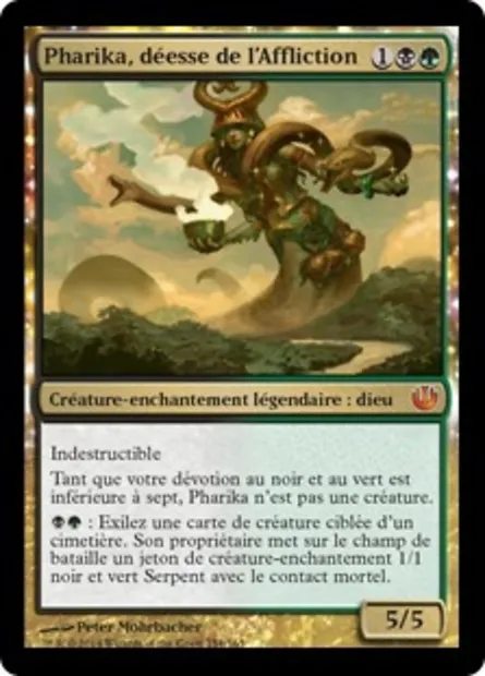 Pharika, déesse de l'Affliction, carte Magic JOU 154 — extension Incursion dans Nyx
