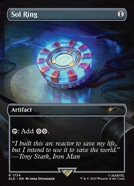 Sol Ring, Magic card SLD 1734 — Secret Lair Drop set