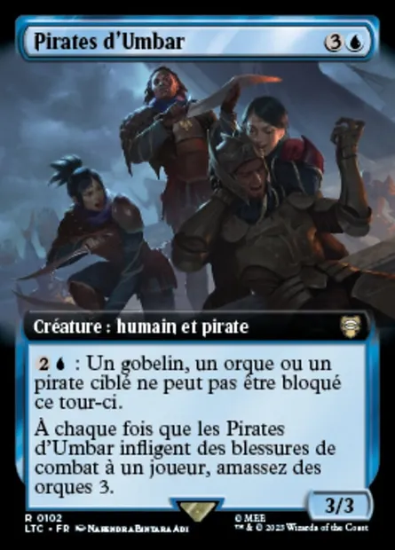 Pirates d'Umbar, carte Magic LTC 102 — extension Tales of Middle-earth Commander