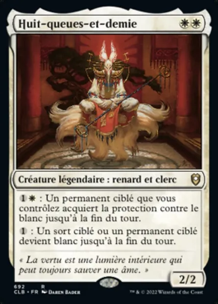 Huit-queues-et-demie, carte Magic CLB 692 — extension Commander Légendes : la bataille de la Porte de Baldur