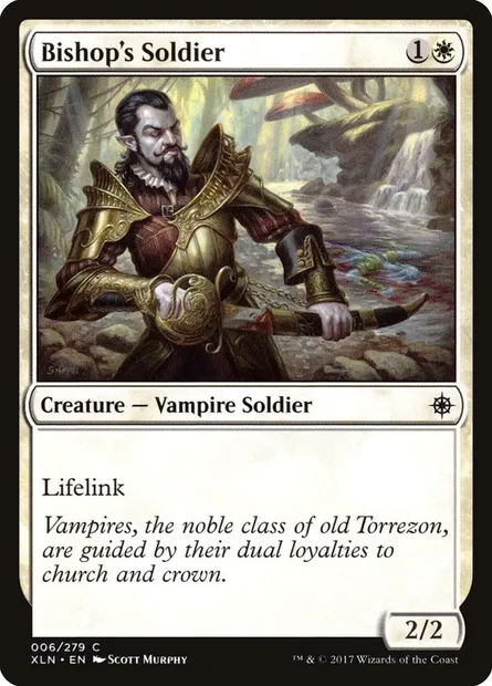 Bishop's Soldier, Magic card XLN 6 — Ixalan set