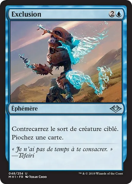 Exclusion, carte Magic MH1 48 — extension Horizons du Modern