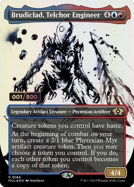 Brudiclad, Telchor Engineer, Magic card MUL 166z — Multiverse Legends set