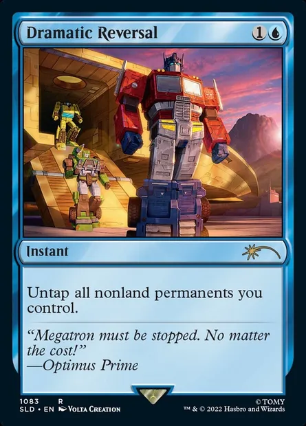Dramatic Reversal, Magic card SLD 1083 — Secret Lair Drop set