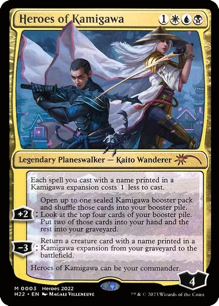 Heroes of Kamigawa, carte Magic PH22 3 — extension 2022 Heroes of the Realm